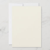 Invitation Minimalist Classy Calligraphy Ivory Wedding (Dos)