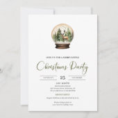 Invitation Minimalist Cozy Neutral Earthy Watercolor Holiday (Devant)