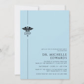 Invitation Minimalist DNP Doctor of Nursing Practice Graduate (Devant)