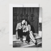 Invitation Minimalist Editorial Photo Wedding (Dos)