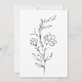 Invitation Minimalist "Faith" Message Card – Special Prints E (Dos)