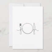 Invitation Minimalist One Line Art Ramadan Iftar Dinner (Dos)