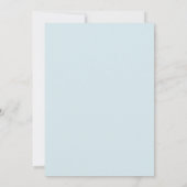 Invitation Minimalist Pastel Blue Balloons Baby Boy Shower (Dos)