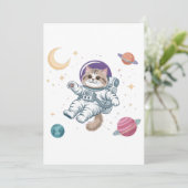 Invitation Minimalist Pastel Sunset Over Hills and Pines (Debout devant)