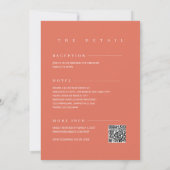 Invitation Minimalist Simple Elegant QR Code Wedding (Dos)