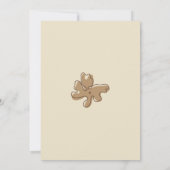 Invitation Minimalist Style Flower Notes Baby Shower (Dos)