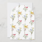 Invitation Minimalist Wildflower Bridal Shower (Dos)