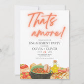 Invitation Minimaliste, c'est l'amour engagement (Devant)