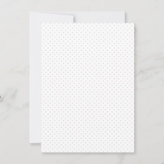 Invitation Minimaliste – Design Élégant à Points (Devant)