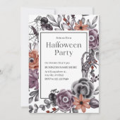Invitation Minimaliste Halloween Pour Business Par (Devant)