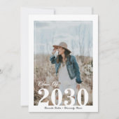 Invitation minimaliste moderne (Devant)