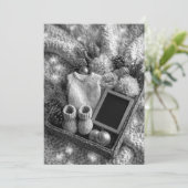 Invitation Minimaliste & Moderne Paillettes |  Célébration de (Debout devant)