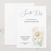 Invitation Minimaliste Moderne Simple Élégant (Devant / Derrière)