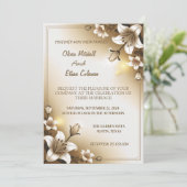 Invitation minimaliste simple personnalisée pour u (Debout devant)