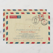 Invitation Minnesota et New York | Fête des mariées (Devant / Derrière)