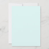 Invitation Mint Green Radiant Spring Wedding (Dos)