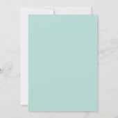 Invitation Mint Green Sunlit Summer Wedding (Dos)