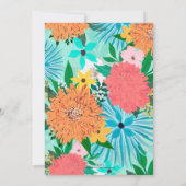 Invitation Mint pastel Floral (Dos)