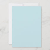Invitation Mint Serene Winter Wedding (Dos)