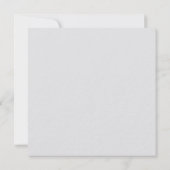 Invitation Minuscule Typographie Plaisant Mais Mariage Formel (Dos)