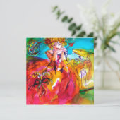 Invitation MIRANDOLINA, BALLE MASQUÉRADE SUCRE 16, coeur (Debout devant)