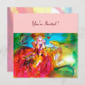 INVITATION MIRANDOLINA SOIREE DE MARDI GRAS EN MASQUE (Devant / Derrière)