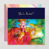 INVITATION MIRANDOLINE FÊTE DU MARDI GRAS EN MASQUE (Devant / Derrière)