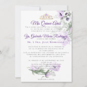 Invitation Mis Quince Años Modernos (Devant)