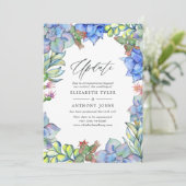 Invitation Mise à jour du Mariage (Debout devant)