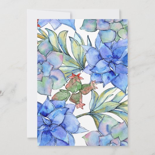 Invitation Mise à jour du Mariage (Dos)