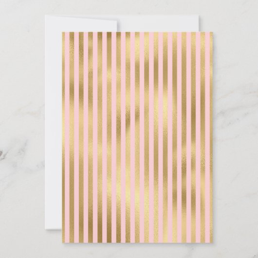 Invitation Mise à jour du Mariage différé rose et violet (Dos)