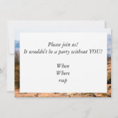 Invitation Mise à niveau très rapide (Dos)