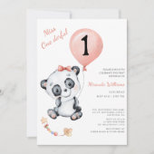 Invitation Miss One derful Baby Girl's 1st Birthday (Devant)