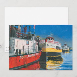 Invitation Miss Portland Fireboat et Casco Bay Ferries