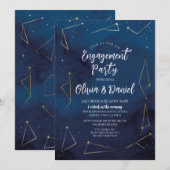 Invitation Mission Couples Douche Marine Starsign (Devant / Derrière)