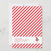 Invitation Mistletoe & Alco-Holly Cocktail de Noël Brunch (Dos)