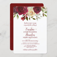 Mistletoe Manor Aquarelle couleur haut Mariage fro