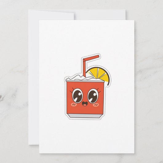 Invitation Mix de cola drôle (Dos)