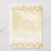 Invitation Mlle à Mme Fête des mariées (Dos)