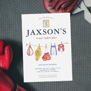 Invitation MMA Muay Thai Kickboxing 1er anniversaire