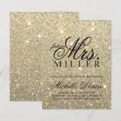 Invitation - Mme ouvrière BridalShower3 de parties (Devant / Derrière)