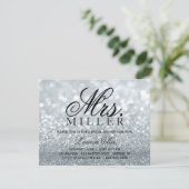 Invitation - Mme ouvrière Fête de la mariée 2 Silv (Debout devant)