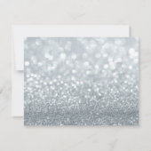 Invitation - Mme ouvrière Fête de la mariée 2 Silv (Dos)