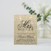 Invitation - Mme ouvrière Fête de la mariée 3 de (Debout devant)