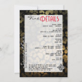 Invitation Mob Wife & Tequila Black Bach (Dos)