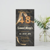 Invitation mobile 48e anniversaire (Debout devant)