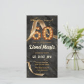 Invitation mobile 60e anniversaire (Debout devant)