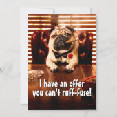 Invitation Mobster Dog (Devant)