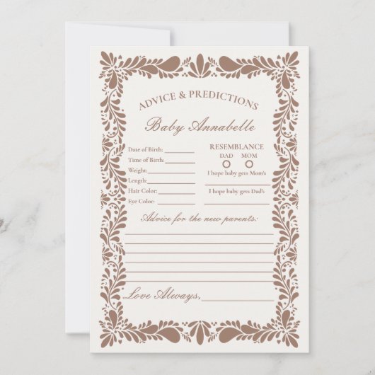 Invitation Mocha Brown Talavera Carrelage Conseils pour la ca (Devant)