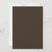 Invitation Mocha Glow Save the Date Moonlight Dragonfly (Dos)